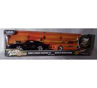 Fast & Furious Dom's Dodge Charger RT Twin Set 1-32 Diecast model Jada 31981 25B