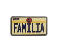 Fast & Furious Familia License Plate Pin Badge - Limited Edition Metal Collectible - Official Fast Saga Merchandise for Movie Fans & Car Culture Enthusiasts