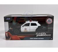 Fast & Furious Ford Crown Victoria Police Car 13.5 cm approx Jada 36357