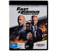 Fast & Furious Hobbs & Shaw 4K UHD Blu-ray + Blu-ray Dwayne Johnson NON-USA Format Region B [Region B] [Blu-ray]