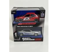 Fast & Furious Legacy Series Mitsubishi Lancer Evolution IX Brians Nissan Skyline GT R 1:32 Jada 253202019 Jada Multi One Size