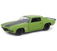 Jada Diecast Model Car Dom's 1973 Chevy Camaro Fast & Furious 1/32 Scale 13 cm Collector's Series