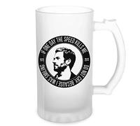 Fast & Furious Paul Walker Transparent Beer Mug Stein 500ml