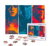 Fast Furious Puzzles 500 Pieces Personalized Jigsaw Puzzles Photos Puzzle with Storage Bag Challenging Picture Puzzle for Adults Home Decor Wedding (52x38 CM)