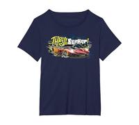 Fast & Furious: Spy Racers Thrill Seeker T-Shirt, Women's Plus, Navy Blue, 2X