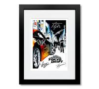 Fast & Furious TV Cast Signed A4 Poster Photo Print Framed Autograph Gift Movie Vin Diesel, Paul Walker, Dwayne Johnson, Jason Statham (Tokyo Drift A4 Framed & Mounted)
