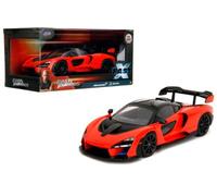 Jada 1:24 McLaren Senna Orange - Fast & Furious Diecast Car - 35485