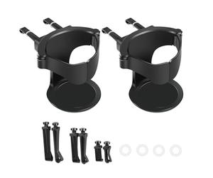 FAST-FX 2 Pcs Air Vent Cup Holder for Car,Car Cup Holder for Water,Car Cup HolderBlack Car Drink Holders,Expander Cup Holder for Car,Car Coffee Cup Holder for Bottle,Cup Holder for Cars