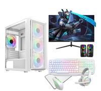 Fast Gaming PC Bundle Core i5 16GB RAM 1TB & 512GB SSD 4GB GT730 22''
