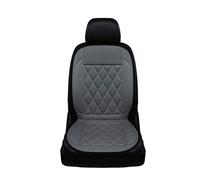 Fast Heated Seat Cushion with Pressure Sensitive Switch, Non-slip Heat Seat Cover for Home, Office Chair Large Heating Area Heated Seat Cover with Full Back Support (1, Grau, 50 * 125 cm)