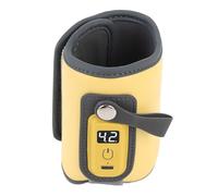 Fast Heating Baby Bottle Warmer, 5 Adjustable Temperature Settings, Heating for 240ml Bottle, Real Time Monitoring, Auto Power On Off, for Parents On The Go with LCD Dislay