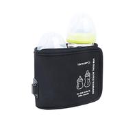 Fast Heating Baby Nursing Bottle Sleeve USB Travel Double Bottle Warmer Multifunctional Constant Temperature Case