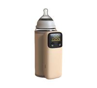 Fast Heating Milk Warmer Portable Insulated Bag 18W Charging Temperature Control Night Light for Infants During Travel Rechargeable Milk Heater