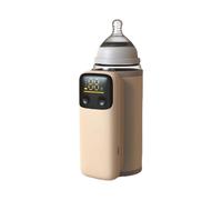 Fast Heating Milk Warmer Portable Insulated Bag 18W Charging Temperature Control Night Light for Infants During Travel Cordless Warmer