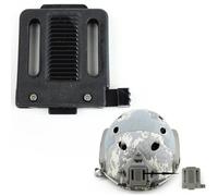 FAST Helmet ABS Multi-Function Adapter - 5.2 X 5 Cm Tactical Accessory NVG/Camera/Light Bracket Mount(Black)