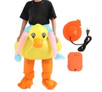 Fast Inflation Inflatable Costume for Adults Blow Up Costume with Battery Operated Fan Lightweight Breathable Carnival Costume Durable and