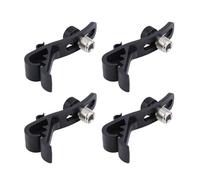 Fast Installation Global Drum Micr Clamps Secure Against Hold Thin Polystyrene Studio Execution Addons Trembling Proof Drum Clips Set