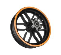 Fast Installation Motorbike Wheel Assembly Highlighting Balanced Plan for Stable Riding in Showery Conditions Thin Motorbike Front Center