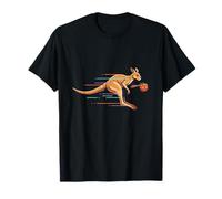 Fast Kangaroo with Soccer Ball Sports Speed T-Shirt