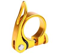 Fast Lock Seldle Clamp - Quick Fit Seat Clip, Light Alloy Fixing Ring | Ergonomic Adjustment Part for Cyclists, Practical Post Tool for Bicycles, Stra Racing
