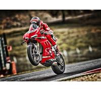 Fast Motorbike Poster Race Car Racing Speed Biker Wall Art Home Decor Print A4