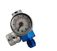 Fast Mover FMT3040. Quality Extra Small Mini Air Regulator For Spray Guns, Air blow guns and Sanders. Features a glass lens which isn't affected by the solvents