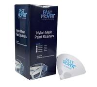Fast Mover FMT5190 190 micron Fine Paper Paint Strainers Nylon Filter Mesh x 250 Suitable For Solvent Based Paints