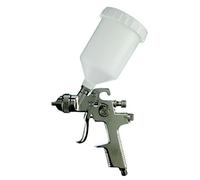 Fast Mover FMTAB17G 1.7mm Nozzle Tip HVLP Air Gravity Feed Paint Spray Gun Suitable for topcoat work Give a fast flow and wide spray pattern
