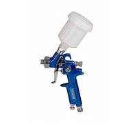 Fast Mover Tools FMT3600/1.0 Mini HVLP Gravity Spray Gun, Blue, 1.0 mm