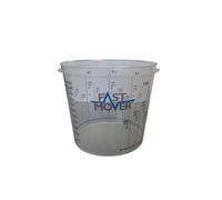 Fast Mover Tools, Paint Mixing Cups, Plastic, 1400ml, 200pcs
