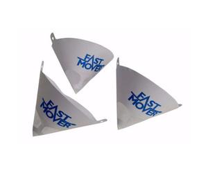 Fast Mover Tools Paper Paint Strainers, 190Mc, 250Pcs