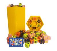 Fast Paced Dice - Tabletop Gathering Toy - Strategic Interactive Dice Game for Beach Outdoor Teen Party Camping Team Building Dorm Wedding Travel Kids Classroom Road Trip