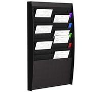 Fast Paper - A4 Document Control Panel 20 Compartments Black