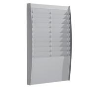 Fast Paper - A4 Document Control Panel 20 Compartments Grey