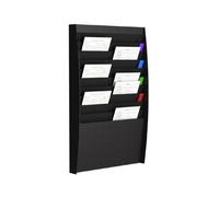 Fast Paper A4 Document Control Panel/Literature Holder Black (FV21001)