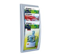Fast Paper Fast Paper Quick Fit Wall Display Literature Holder A4 Silver