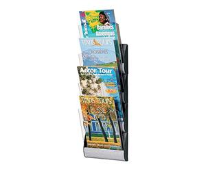 Fast Paper Maxi System Wall Display 4 x A4 Pockets W250xD85xH695mm Ref 4064X4.35
