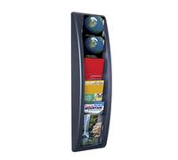Fast Paper Quick Fit System Wall Display 5 x 1/3 A4 Black F406201