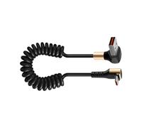 Fast Power Cable USB To Type C Spring Reinforced Body Anti Break Design Angled Connectors Suitable For Mobile Devices Spring Protections Data Line