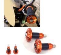 Fast Pro Motorcycle Bar Ends Caps Handlebar Plug Ends Universal For 22mm 7/8" Handlebars with 13mm 17mm Adapter