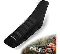 Fast Pro Universal Motorcycle Seat Cover Rubber Black