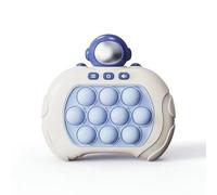 Fast Push Game - 4 Modes Sensory Toy, ADHD-Friendly Light-Up Puzzle, Electronic Handheld Fidget Game for Kids Ages 6-12, Teens & Adults - Interactive Party & Travel Toy (Blue - Style 2)