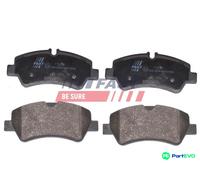 FAST REAR DISC BRAKE BRAKE PAD SET FT29545