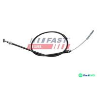 Fits Iveco Daily IV-V 1x Rear Hand Brake Cable 1470mm/1100mm 65C (2006-2014)