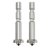 Fast Replacement 2-Pack Steel Nozzles for 3Max Printer 0.2-0.8mm Sizes Hardened Steel Nozzle