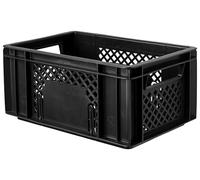 FAST RIDER Fietskrat Bicycle Crate - Black, 1 count