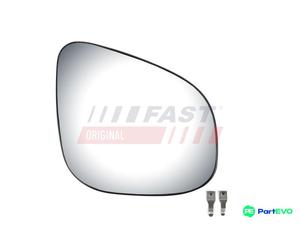FAST RIGHT EXTERIOR MIRROR MIRROR GLASS FT88615 FOR MERCEDES-BENZ