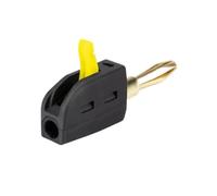Fast & Secure 4MM Banana Plugs, 12-24 AWG Speaker Wire Connectors, Gilded Banana Recei Wall for Home & Z7Y4 Plates Theater,