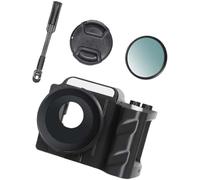 Fast Snaply Handle Grip For Miniature Action Camera Secure Real Time Screen Access Interchangeable Lens Included Quick Release Photography Handle For Sports Cameras