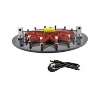Fast Speed Electromagnetic Coils Motor With Acrylic Base For Innovative Kinetics Energy Experiments